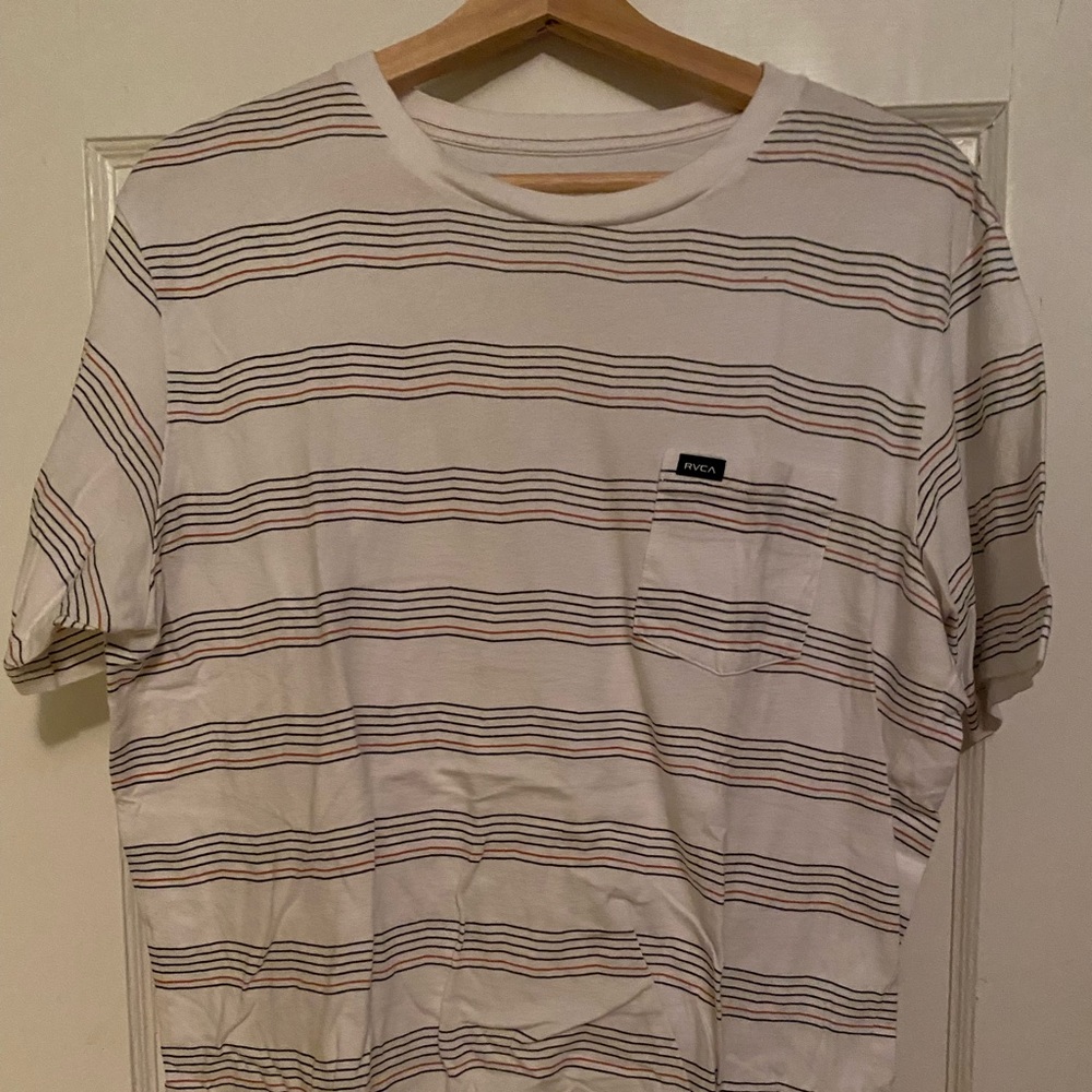 RVCA Striped Pocket Tee